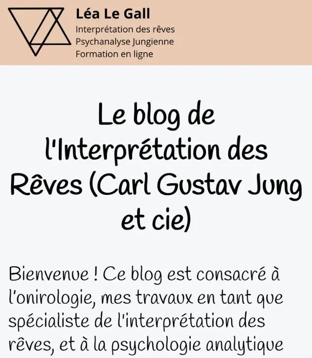 Blog de Léa Le Gall - Onirologie et Carl Gustav Jung