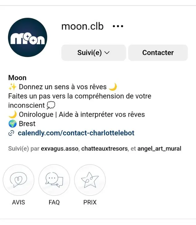 Charlotte Le Bot - Onirologue - Instagram
