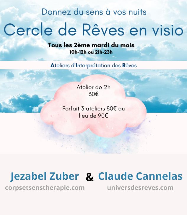 Cercles de rêves Jezabel Zuber Claude Cannelas Association Française d'Onirologie